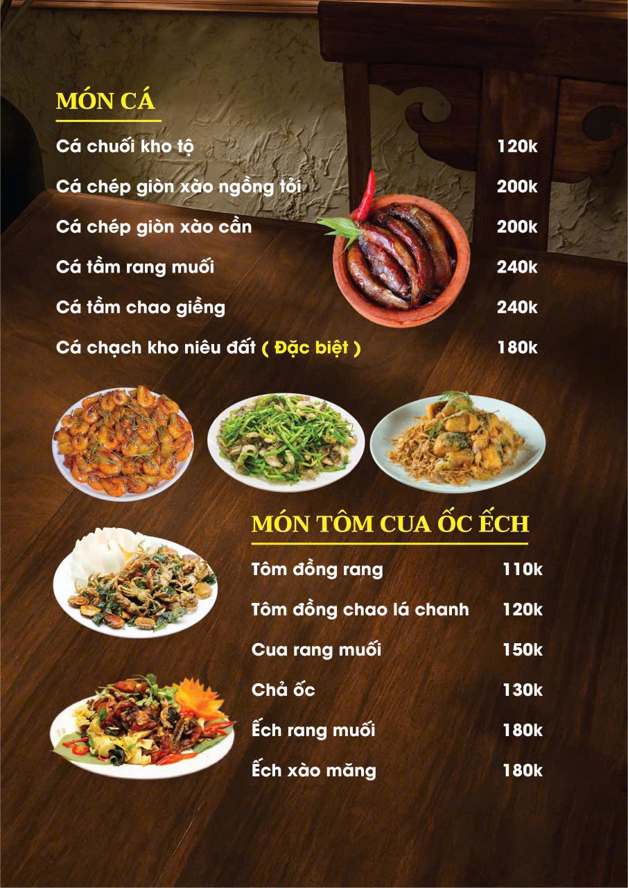 Trang thực đơn 4